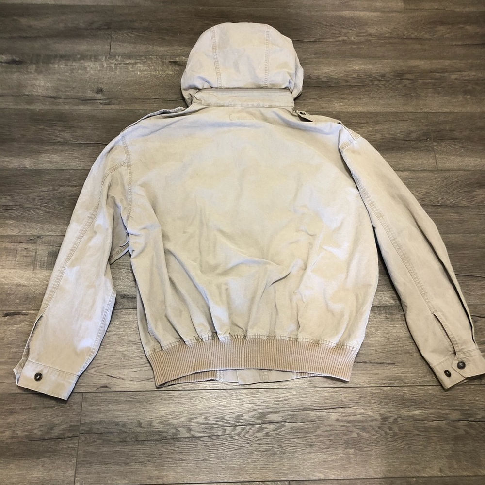 Banana Republic Safari & Travel Jacket Khaki hood - Picture 8 of 9